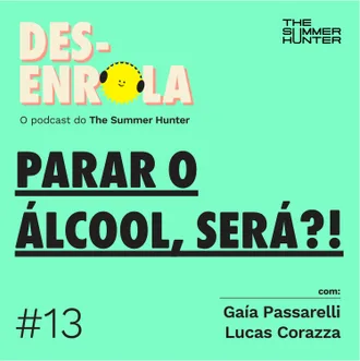 Capa do episódio: #13 - Parar o álcool, será?!