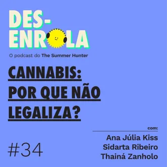 Capa do episódio: #34 - Cannabis: por que não legaliza?