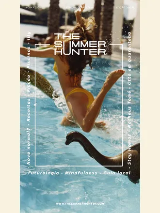 Capa da edição 004 da revista do The Summer Hunter