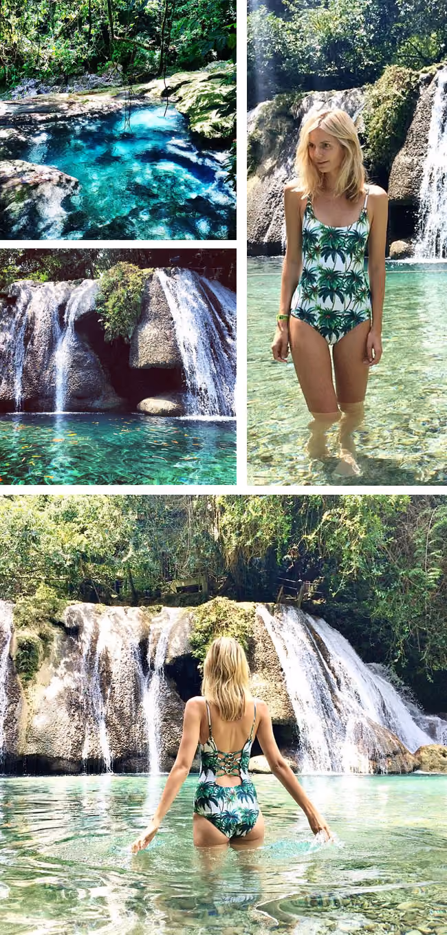 Outfit of the Day: Reach Falls, Jamaica