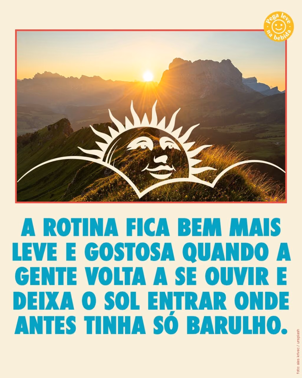 A rotina fica bem mais leve e gostosa quando a gente volta a se ouvir e deixa o sol entrar onde antes tinha só barulho. 
