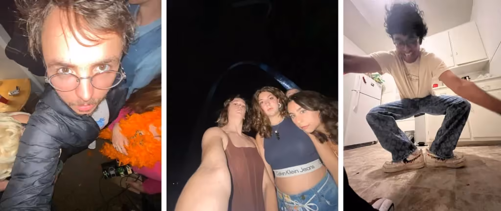 A Gen Z ama ugly selfies
