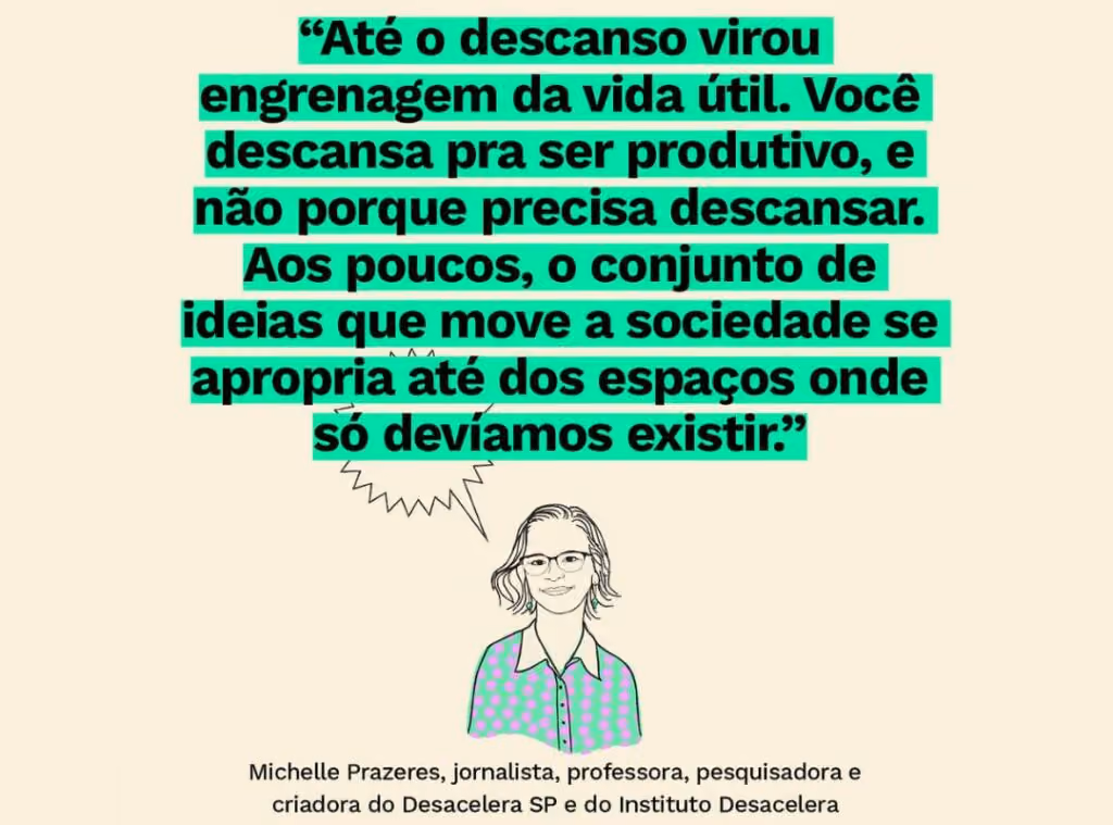 Você tem pressa de quê?
