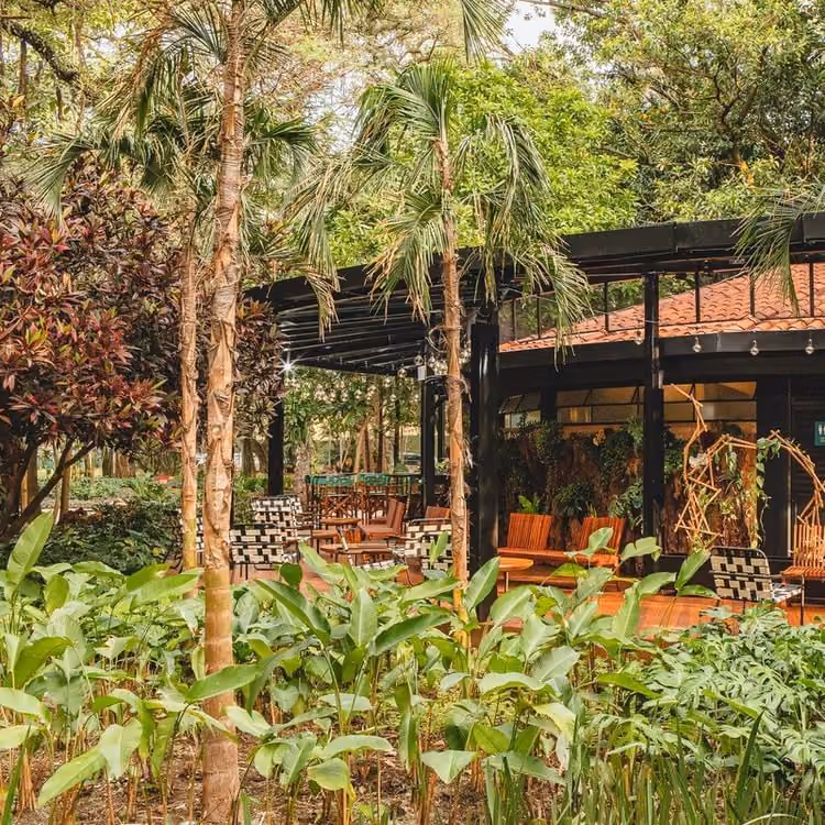 Restaurante Selvagem, no Parque Ibirapuera