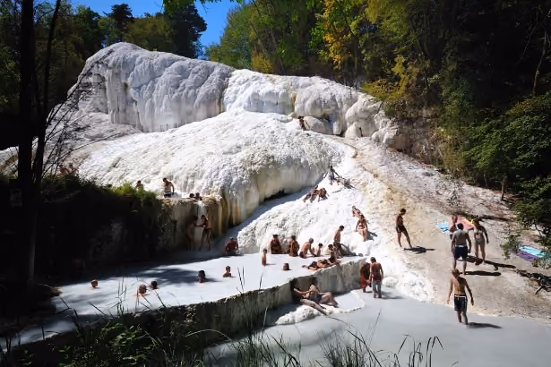 Fosso Bianco, Bagni San Filippo, Tuscany