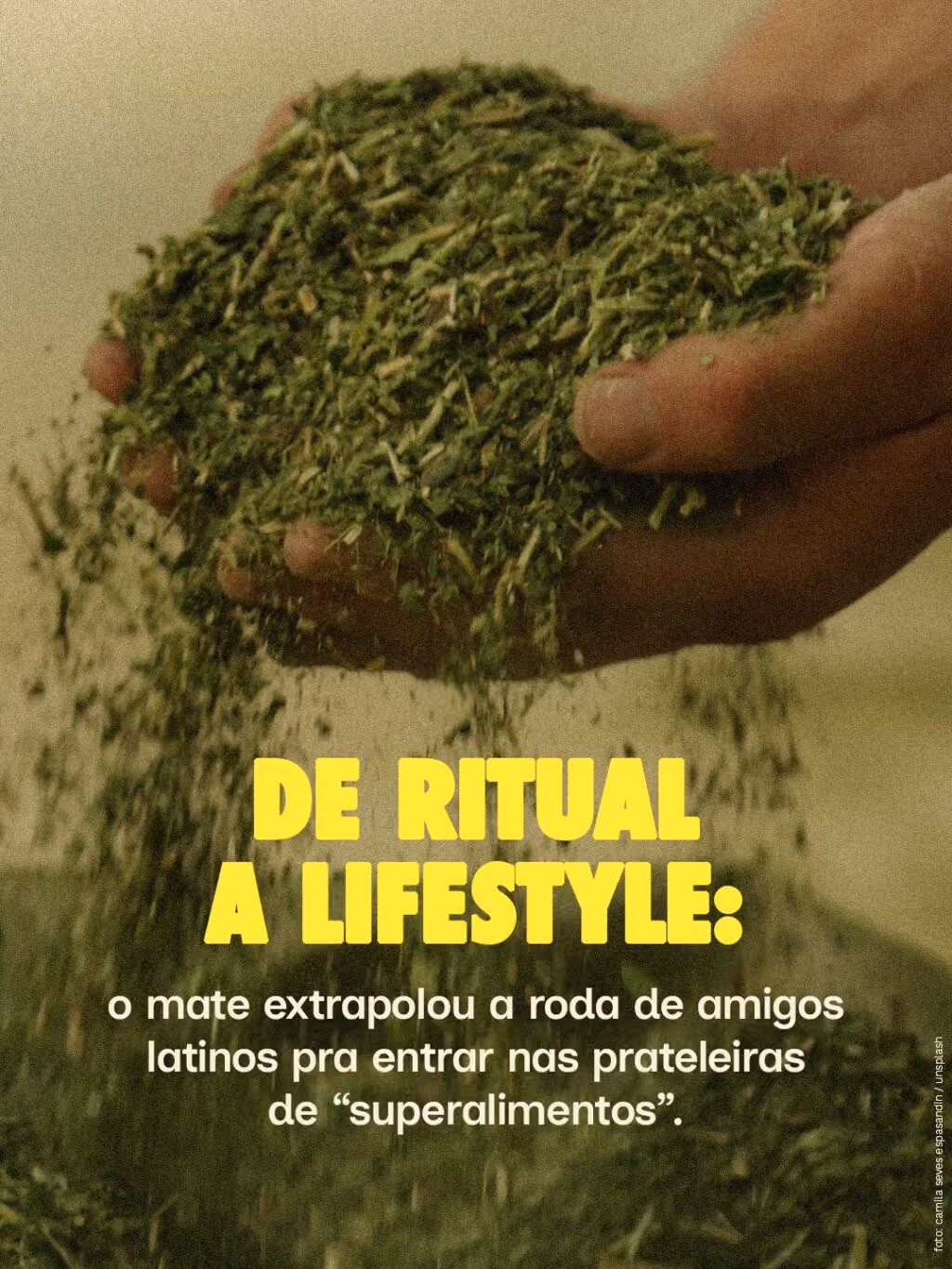De ritual a lifestyle: o mate extrapolou a roda de amigos latinos pra entrar nas prateleiras de “superalimentos”.
