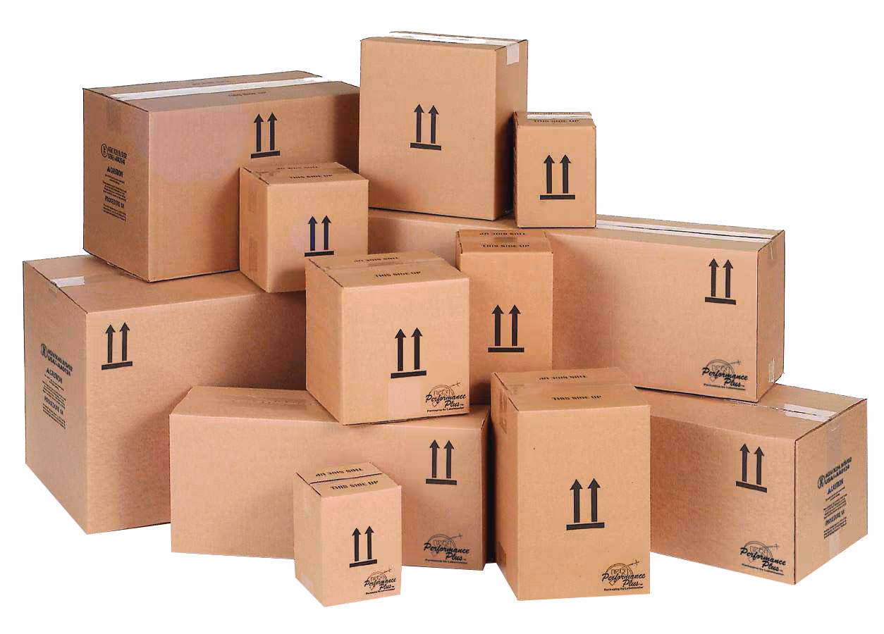 Caixas de papelão